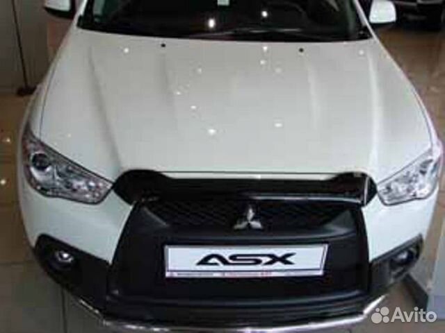 Дифлектор на Mitsubishi ASX (мухобойка)
