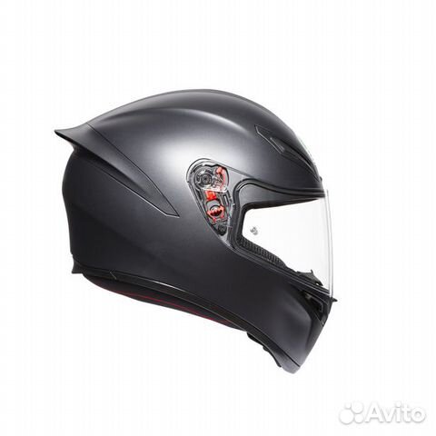 Шлем интеграл K1 AGV solid, matt black / L Шлем интеграл K1 AGV solid, matt black / L