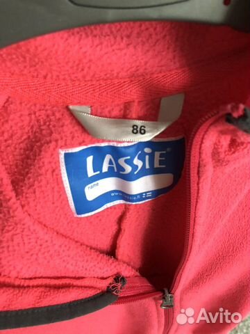 Флисовый комбинезон lassie 86+6