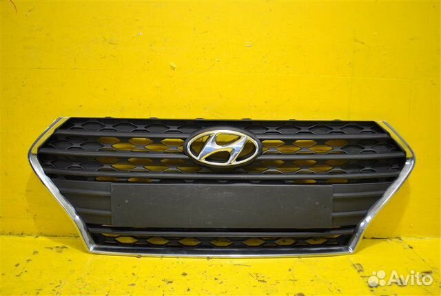 Решетка радиатора передняя Hyundai Solaris 2 седан Решетка радиатора передняя Hyundai Solaris 2 седан