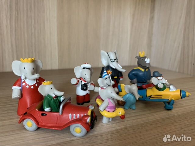 Babar игрушки (семья) Babar игрушки (семья)