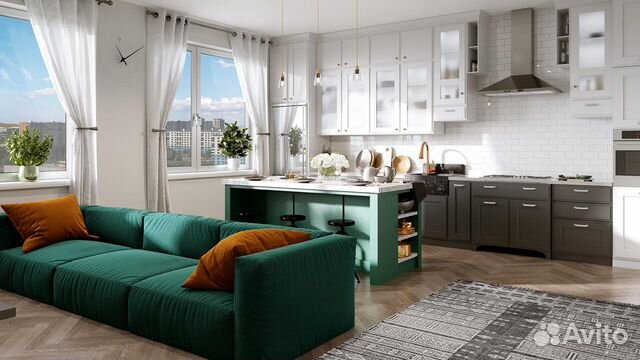 1-к квартира, 37.9 м², 7/11 эт.