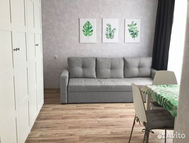 

1-к. квартира, 30 м², 2 кровати