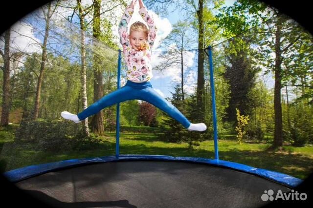 Батут 183 см. для дачи детский (для ребенка)