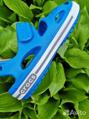 Сандалии Crocs (т. синие и голубые)