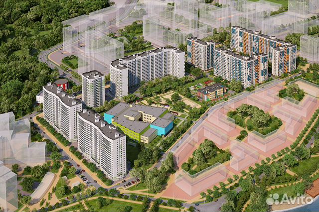 1-к квартира, 35.7 м², 2/17 эт.