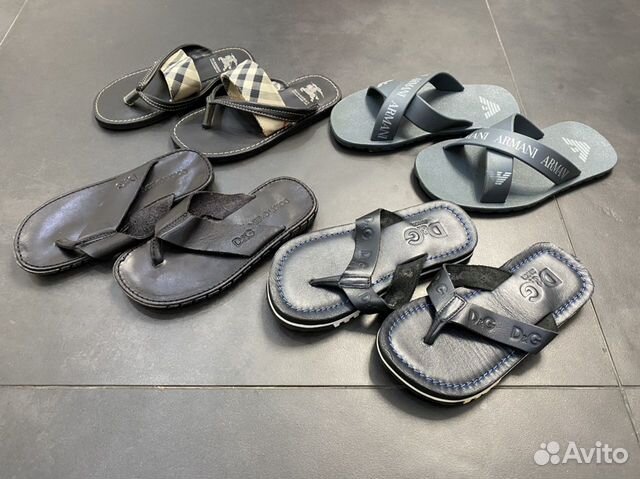 Шлепанцы, сандали Burberry, Armani, Dolce & Gabban Шлепанцы, сандали Burberry, Armani, Dolce & Gabban
