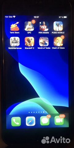 iPhone 7 Plus Black 128 gb