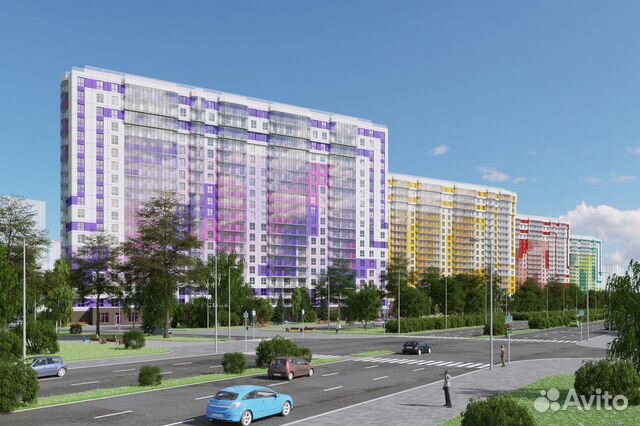 2-к квартира, 57 м², 10/19 эт. 2-к квартира, 57 м², 10/19 эт.
