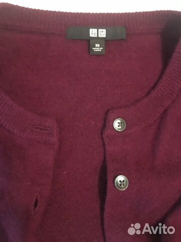 Кардиган кашемировый Uniqlo Кардиган кашемировый Uniqlo