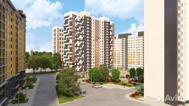 3-к квартира, 73.6 м², 8/17 эт.