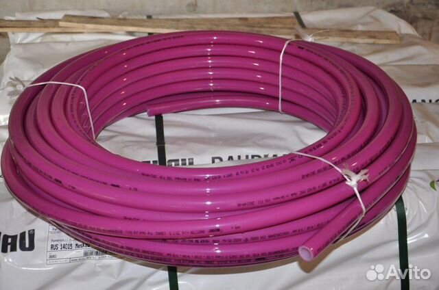 Труба сшитыйполиэтилен Rautitan Pink 16 по 63 мм