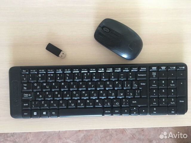 Комплект клавиатура и мышь Logitech беспроводные Комплект клавиатура и мышь Logitech беспроводные