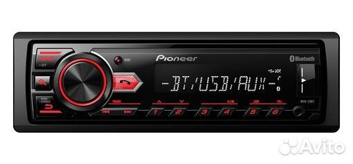 Магнитофон Pioneer MVH-29BT Магнитофон Pioneer MVH-29BT
