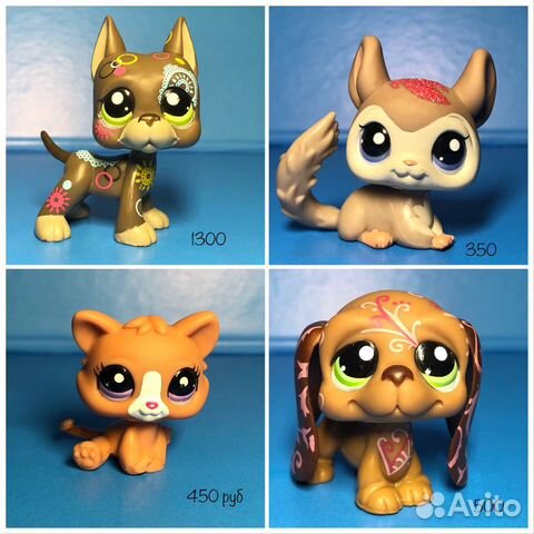 LPS дог, шиншилла, бассет
