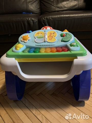 Развивающий игровой стол chicco б/у