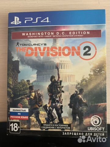 Игра на PS4 Tom Clancy’s The Division 2 Игра на PS4 Tom Clancy’s The Division 2