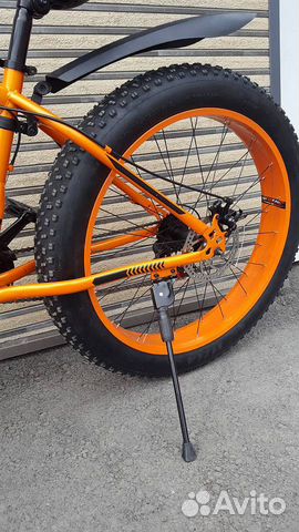 Велосипед aohm fatbike HZ 26 фэтбайк orange Велосипед aohm fatbike HZ 26 фэтбайк orange