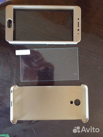 Чехол и стекло на телефон Meizy A5