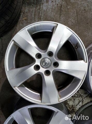 Диски бу литые R17 C на toyota