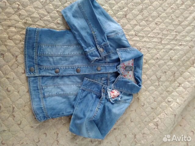 Джинсовая куртка Zara kids
