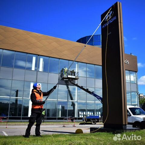 Мойка окон, фасадов, витрин, сто станций Мойка окон, фасадов, витрин, сто станций