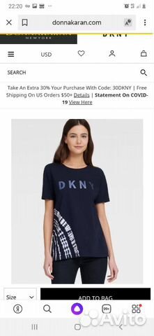 Футболка dkny Футболка dkny