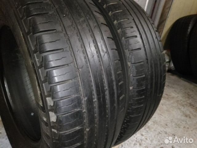 225 70 r16 Nokian hakka blue suv пара б/у шин