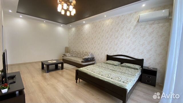 

1-к. квартира, 52 м², 2 кровати