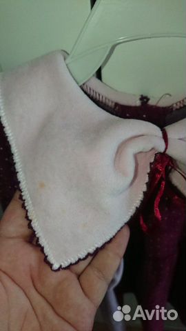 Платье велюровое Платье велюровое