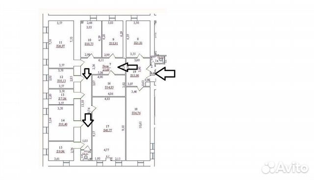 Помещение, 273.7 м². Под офис. от Собстенника