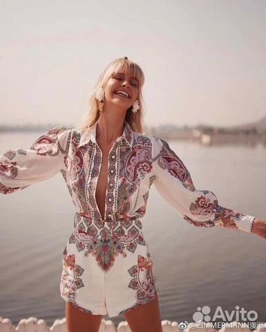 Костюм Zimmermann has рубашка шорты