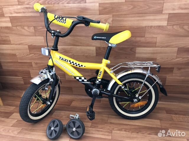 Детский велосипед Novatrack Taxi 12 (2018)
