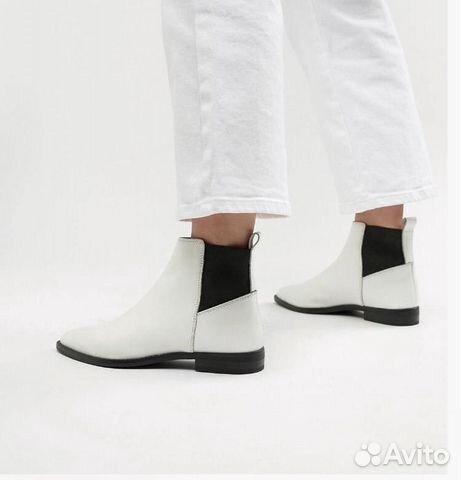 Кожаные ботинки ASOS Кожаные ботинки ASOS
