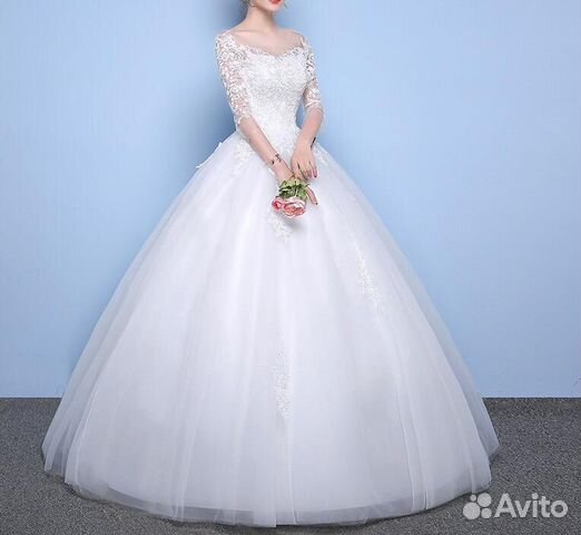 Свадебное платье 40/42 новое