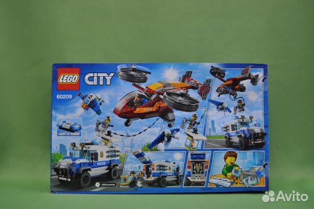 Lego 60209 Воздушная полиция: кража бриллиантов