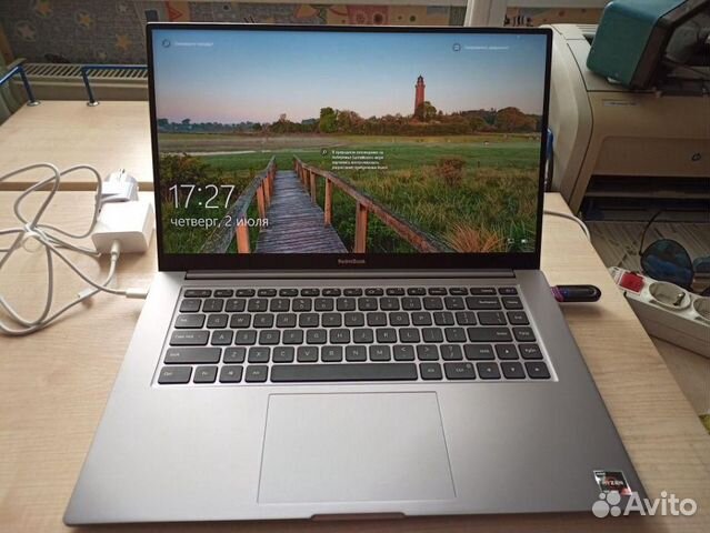 Ноутбук RedmiBook Mi 16 R5-4500U ddr4 8Gb ssd512Gb Ноутбук RedmiBook Mi 16 R5-4500U ddr4 8Gb ssd512Gb