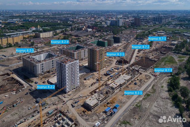 1-к квартира, 47 м², 9/15 эт.