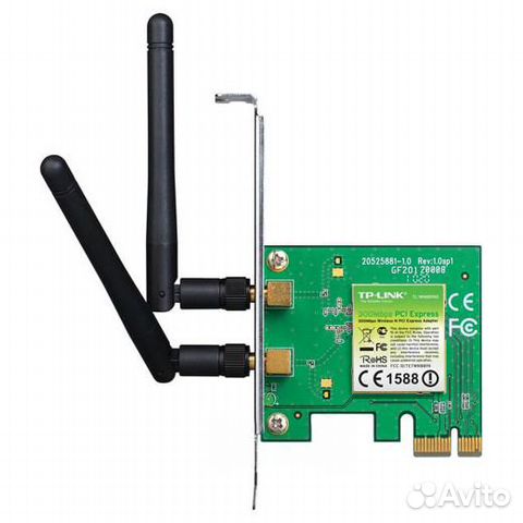 Сетевой адаптер WiFi Tp-link PCI-Ex1
