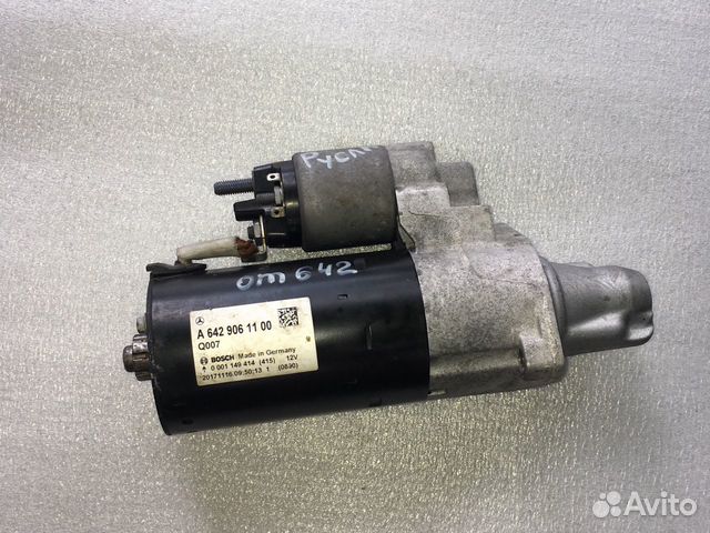 Стартер A6429061100 Mercedes om642
