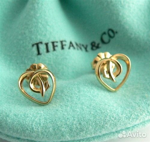TiffanyCo серьги оригинал