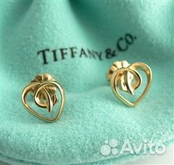 TiffanyCo серьги оригинал