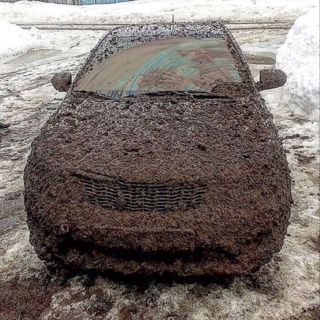 Самая грязная машина