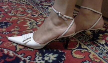 Туфли белые