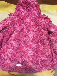 Зимняя куртка для девочки 110