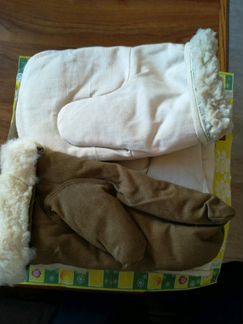 Варежки-руковицы на меху