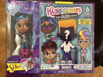 Hairdorables hairdudeables BFF 2 Pack Sallee
