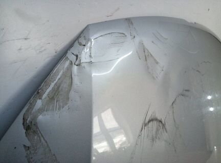 Капот Volkswagen Polo 5 поколение седан. 2009-2015