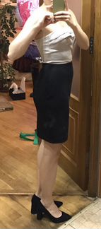 Платье вечернее с открытыми плечами Mango