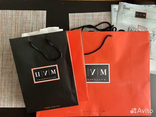 Пакеты цум купить в Санкт-Петербурге | Личные вещи | Авито